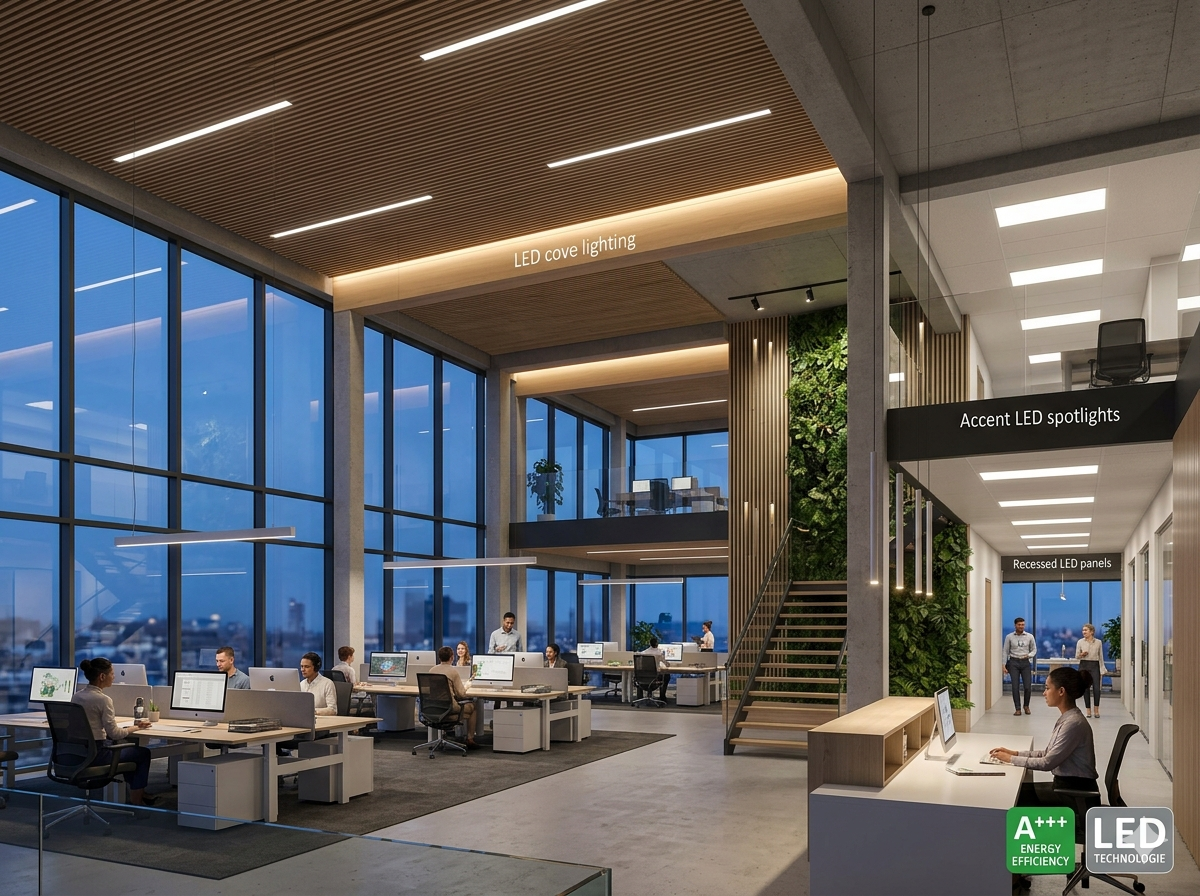 Effiziente Beleuchtung Moderne LED-Technologie im Einsatz